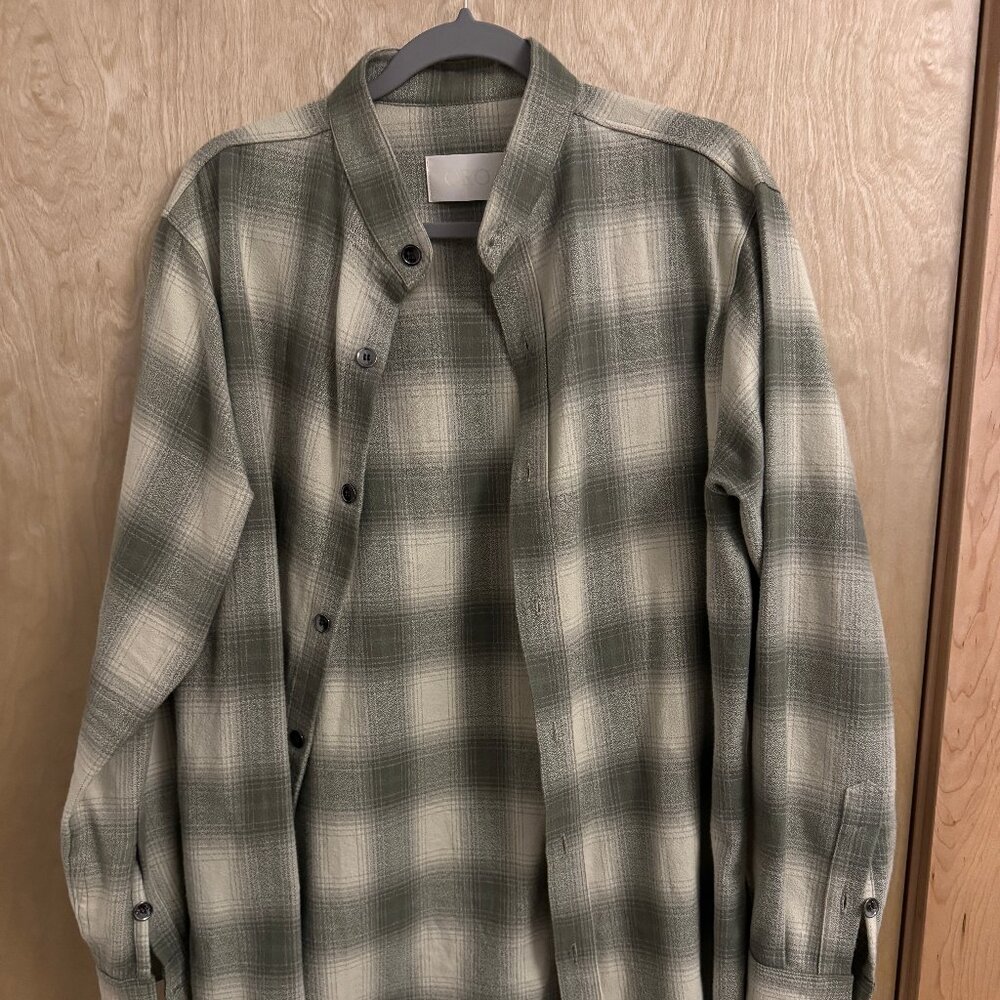 Oro Los Angeles - THE KITZA PLAID SHIRT - Medium